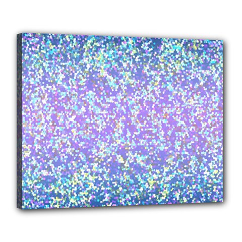 Glitter 2 Canvas 20  X 16  by MedusArt