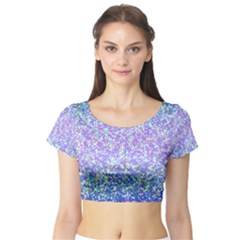 Short Sleeve Crop Top (tight Fit)