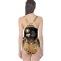 Steampunk, Shield With Hearts Women s One Piece Swimsuits View2