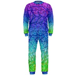 Grunge Art Abstract G57 Onepiece Jumpsuit (men)  by MedusArt