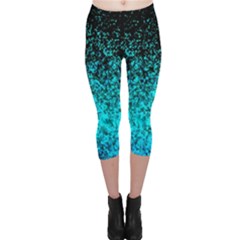 Glitter Dust G162 Capri Leggings by MedusArt