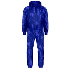 Snow Stars Blue Hooded Jumpsuit (men)  by ImpressiveMoments