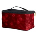 Snow Stars Red Cosmetic Storage Cases View3