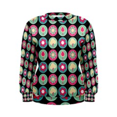 Chic Floral Pattern Women s Sweatshirts by GardenOfOphir