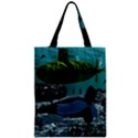 Submarine With Orca Zipper Classic Tote Bags View1