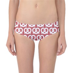 Trendy Pretzel Illustrations Pattern Classic Bikini Bottoms by GardenOfOphir