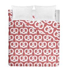 Trendy Pretzel Illustrations Pattern Duvet Cover (twin Size) by GardenOfOphir