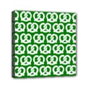 Green Pretzel Illustrations Pattern Mini Canvas 6  x 6  View1