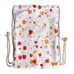 Heart 2014 0604 Drawstring Bag (large) by JAMFoto