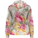 Colorful Floral Collage Women s Pullover Hoodies View2