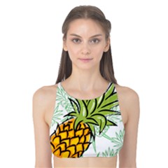 Pineapple Pattern 05 Tank Bikini Top