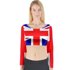 Brit1 Long Sleeve Crop Top