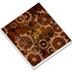 Steampunk In Rusty Metal Small Memo Pads by FantasyWorld7