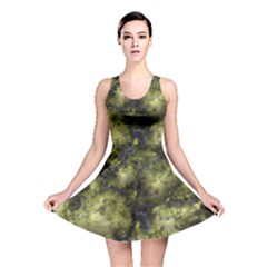 Alien Dna Green Reversible Skater Dresses