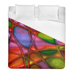 Imposant Abstract Red Duvet Cover Single Side (twin Size) by ImpressiveMoments