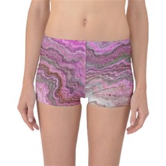 Keep Calm Pink Reversible Boyleg Bikini Bottoms