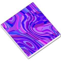 Retro Abstract Blue Pink Small Memo Pads by ImpressiveMoments