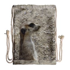 Adorable Meerkat Drawstring Bag (large) by ImpressiveMoments