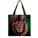 Lion Zipper Grocery Tote Bags View2