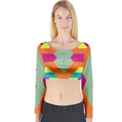 Long Sleeve Crop Top (tight Fit) by LalyLauraFLM