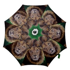 Lion Hook Handle Umbrellas (large) by ArtByThree