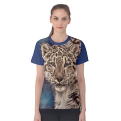 Snow Leopard Women s Cotton Tee 2