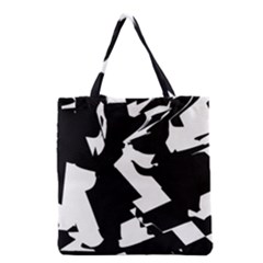 Bw Glitch 2 Grocery Tote Bags