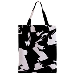 Bw Glitch 2 Zipper Classic Tote Bags