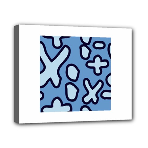 Blue Maths Signs Canvas 10  X 8  by maregalos