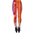 Colorful pieces Capri Leggings View2