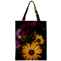 Beautiful Colourful African Daisies  Zipper Classic Tote Bags by OZMedia