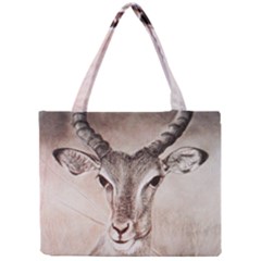 Antelope Horns Tiny Tote Bags by TwoFriendsGallery