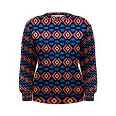Rhombus  Pattern  Women s Sweatshirt by LalyLauraFLM