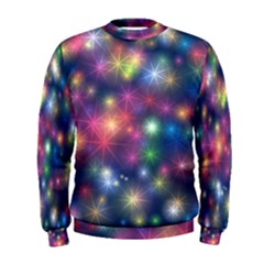 Sparkling Lights Pattern Men s Sweatshirts by LovelyDesigns4U