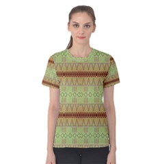 Aztec Pattern Women s Cotton Tee