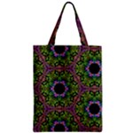 Repeated Geometric Circle Kaleidoscope Zipper Classic Tote Bags