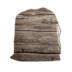 Weathered Wood Drawstring Pouch (xxl)