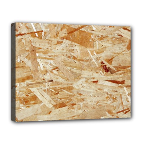 Osb Plywood Canvas 14  X 11  by trendistuff