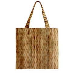 Light Beige Bamboo Zipper Grocery Tote Bags by trendistuff