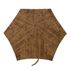 Knotty Wood Mini Folding Umbrellas by trendistuff