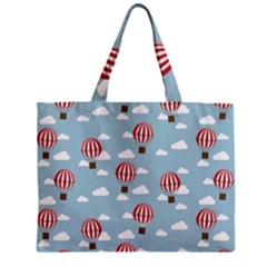 Hot Air Balloon Zipper Tiny Tote Bags by Kathrinlegg