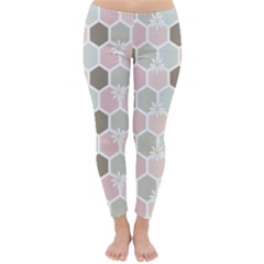 Spring Bee Winter Leggings  by Kathrinlegg