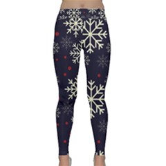 Snowflake Yoga Leggings by Kathrinlegg