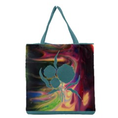 Through The Valley  By Saprillika Grocery Tote Bag