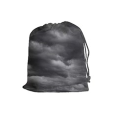 Storm Clouds 1 Drawstring Pouches (large)  by trendistuff