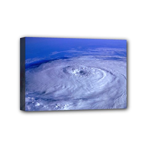 Hurricane Elena Mini Canvas 6  X 4  by trendistuff