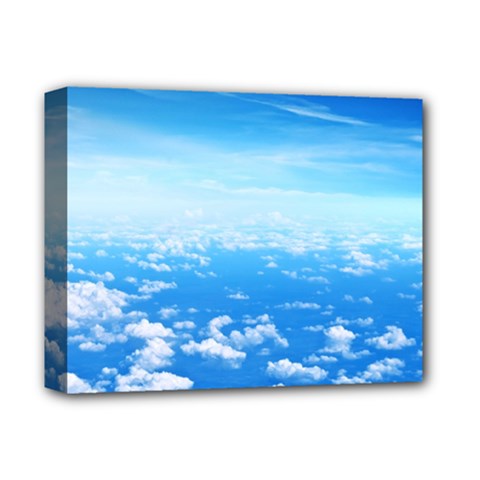 Clouds Deluxe Canvas 14  X 11  by trendistuff