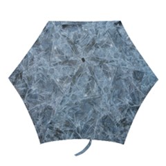 Watery Ice Sheets Mini Folding Umbrellas by trendistuff