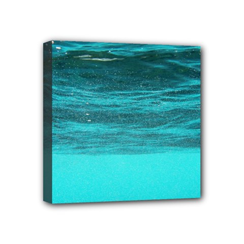 Underwater World Mini Canvas 4  X 4  by trendistuff