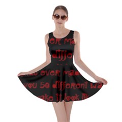 I ve Watched Enough Criminal Minds Skater Dresses by girlwhowaitedfanstore